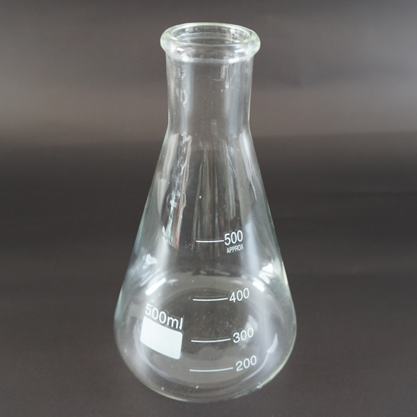 GLASS ERLENMEYER FLASK