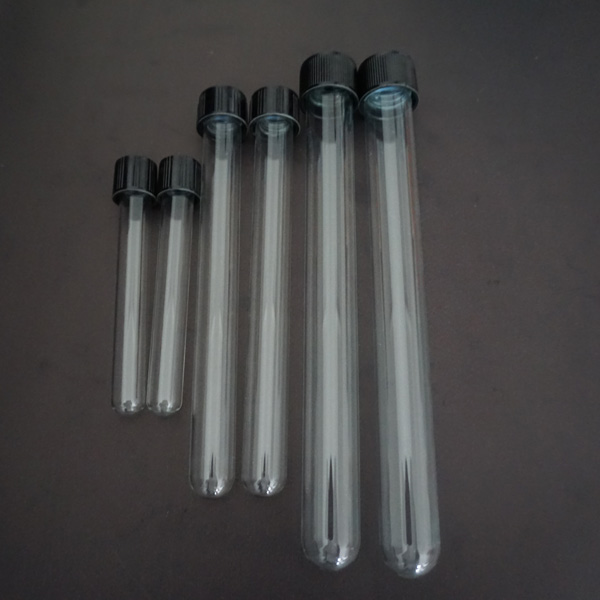 GLASS SCREW TEST TUBES WITH BAKELITE CAP