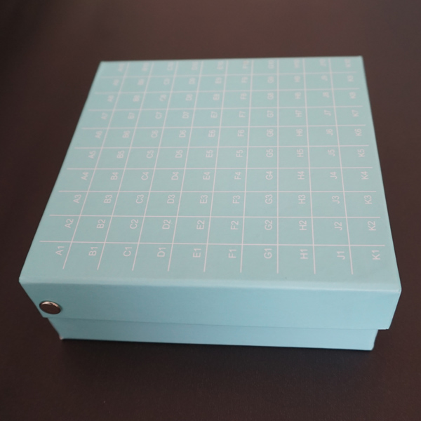 CARDBOARD FREEZING TUBE BOX