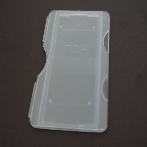1PC MICROSCOPE SLIDE BOX CLEAR