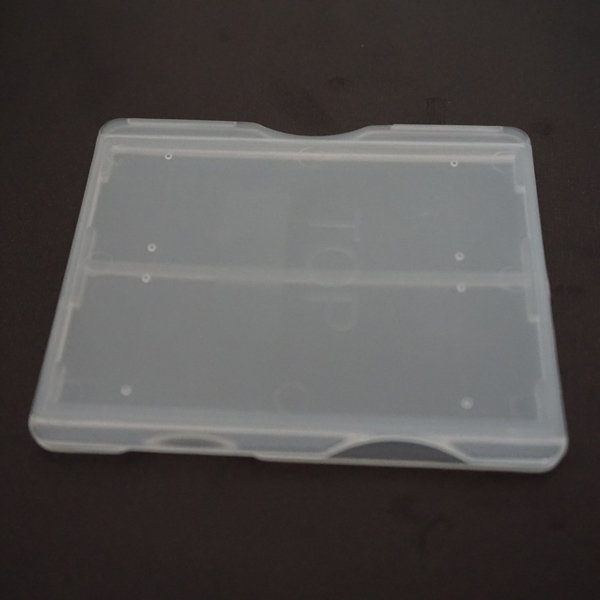 2PCS MICROSCOPE SLIDE BOX CLEAR