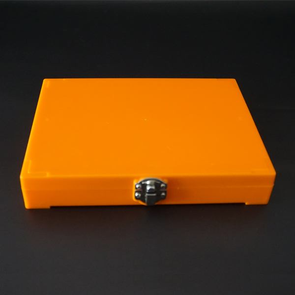 100PCS MICROSCOPE SLIDE BOX WITH STEEL LOCK