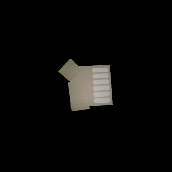 MICROSCOPE SLIDE CARDBOARD