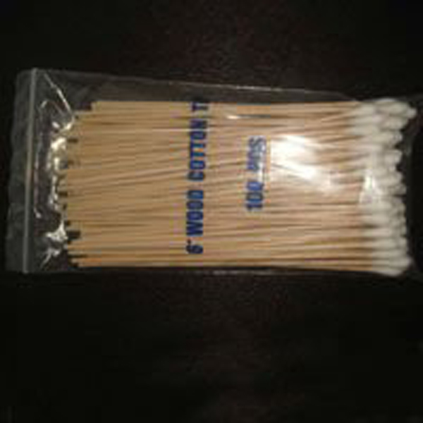 WOOD COTTON SWABS